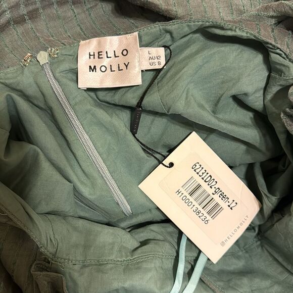 NWT Hello Molly Like Clockwork Dress | Large | Green - Picture 10 of 12